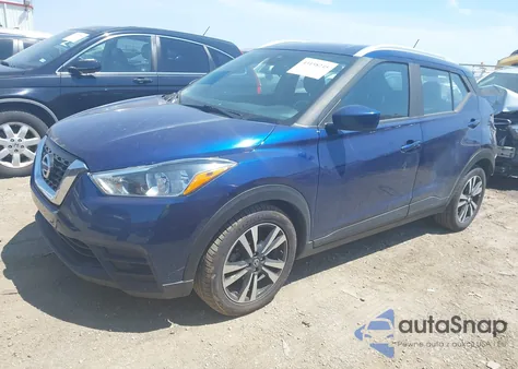 2020 Nissan Kicks Sv Xtronic Cvt from USA, damaged, VIN 3N1CP5CV0LL516687